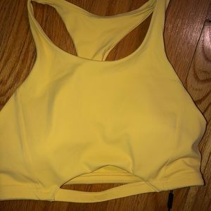 Alphalete pulse surge sports bra citrus nwt
